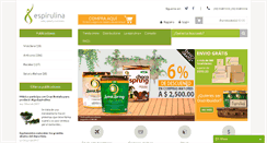 Desktop Screenshot of algaespirulina.com
